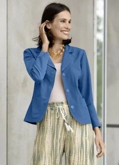 Blusenjacke mit Schulterpolster