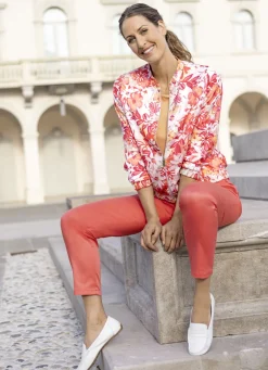 Blusenjacke mit Stehkragen