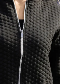 Blusenjacke mit Stehkragen