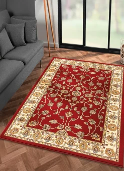 Brücken und Teppiche mit feinen floralen Details