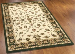 Brücken und Teppiche mit feinen floralen Details