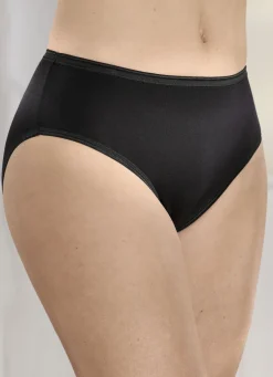 Brio Lingerie Fünferpack Slips mit elastischen Abschlüssen, auch als Spar-Zehnerpack erhältlich