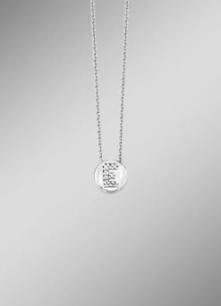 Buchstaben-Anhänger mit Ankerkette