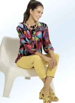 Bunte Shirt-Tunika
