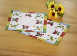 Bunte Tisch- und Raumdekoration