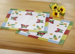 Bunte Tisch- und Raumdekoration