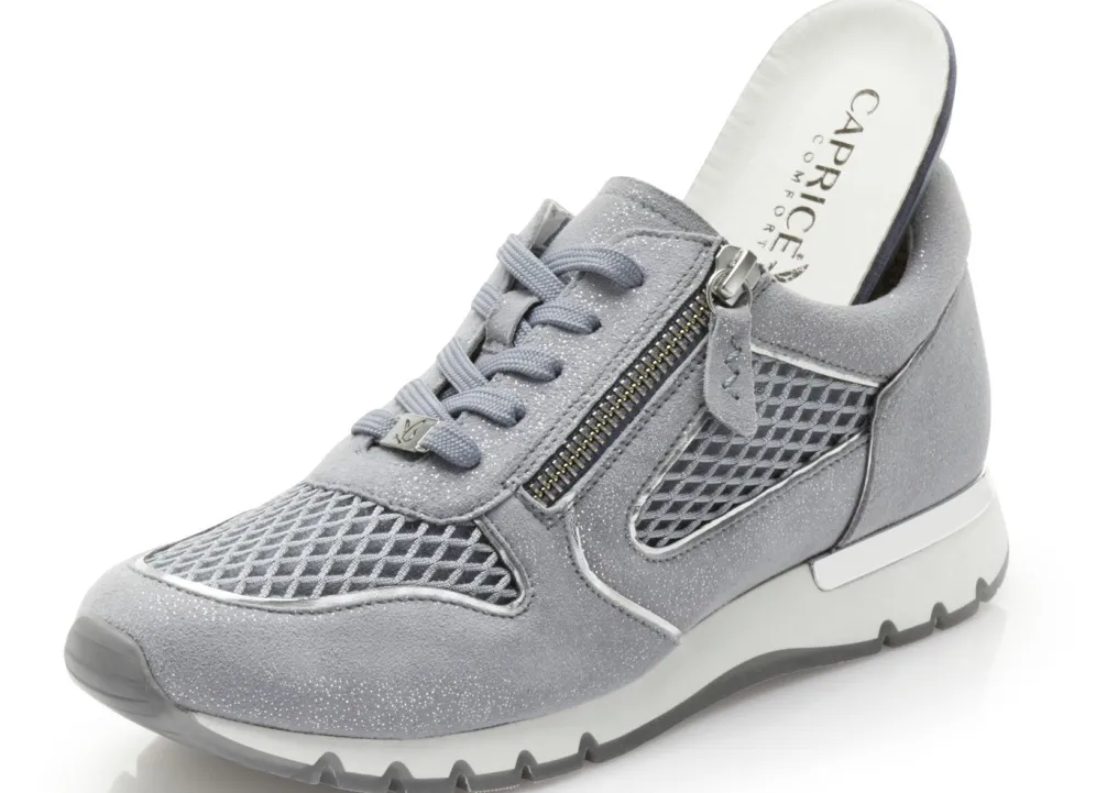 Caprice, schicke Damen-Sneaker, Weite H, mit herausnehmbarem Fußbett