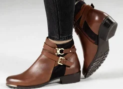 Caprice, schicke Damen-Stiefeletten, Weite G, mit herausnehmbarer Decksohle