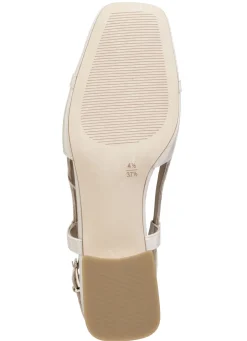 Caprice Sling-Pumps mit Metallschmuck