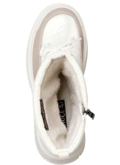 Caprice Stiefel mit schimmerndem Textilmaterial