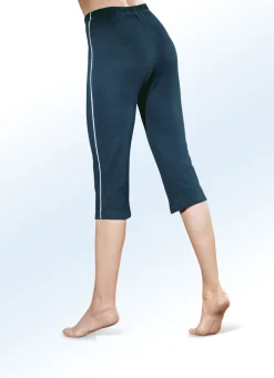Caprihose mit Dehnbund rundum