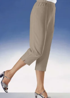 Caprihose mit praktischen Seitentaschen in 10 Farben