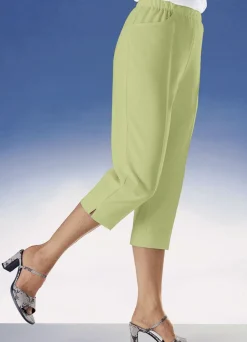 Caprihose mit praktischen Seitentaschen in 10 Farben