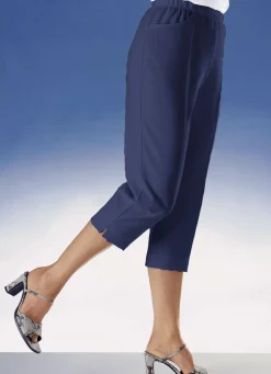 Caprihose mit praktischen Seitentaschen in 10 Farben