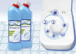 Captain Clean WC-Zaubergel 2tlg