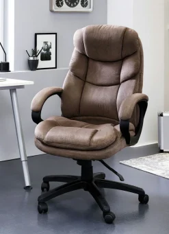 Chefsessel mit hochwertigem Struktur-Microfaserbezug