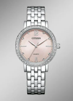 Citizen Quartz-Damenuhr mit Edelstahlbandgehäuser