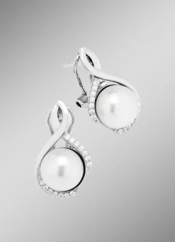 Clipstecker mit Süßwasser-Zuchtperle