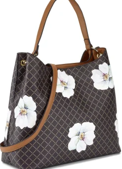 Collezione Alessandro Tasche mit schickem Blütendruck