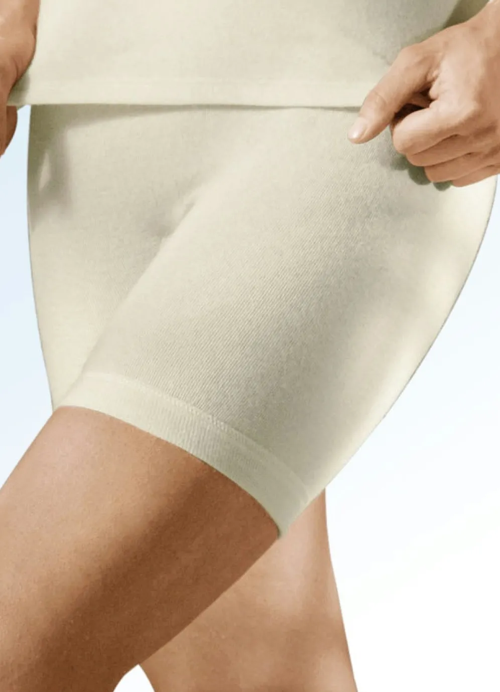 Con-ta Schlüpfer, langes Bein mit Angora