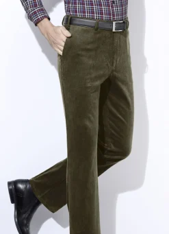 Cordhose mit Dehnbund in 3 Farben