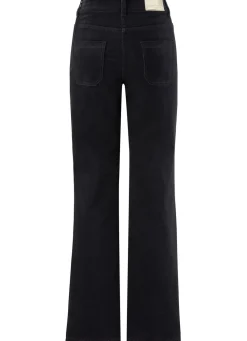 Cordhose mit weitem Beinverlauf