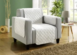 Couch- und Sesselschoner mit Anti-Rutsch-Beschichtung