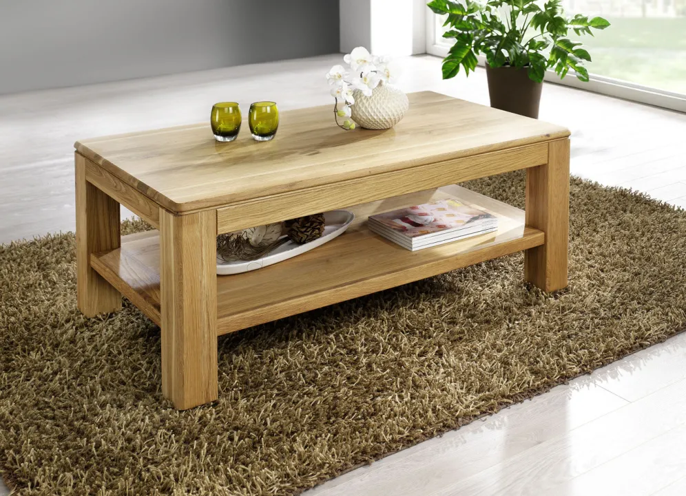 Couchtisch aus Massivholz