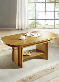 Couchtisch, ausziehbar und höhenverstellbar