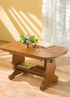 Couchtisch mit melaminbeschichteter Oberfläche