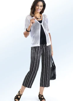 Culotte in aktueller Streifendessnierung