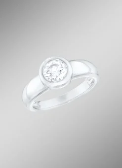 Damenring mit Brillant