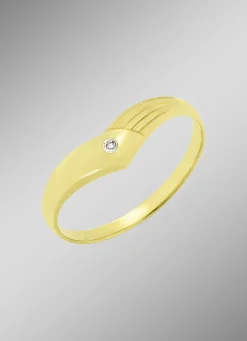Damenring mit Diamant