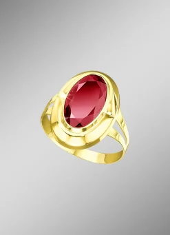 Damenring mit echt Granat