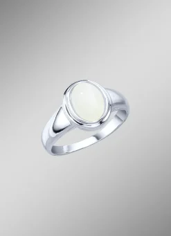 Damenring mit echtem Mondstein