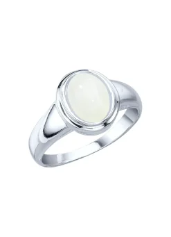 Damenring mit echtem Mondstein