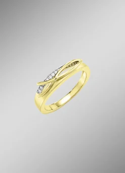 Damenring mit Zirkonia