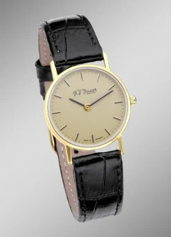 Damenuhr mit massivem Goldgehäuse 585/- fein