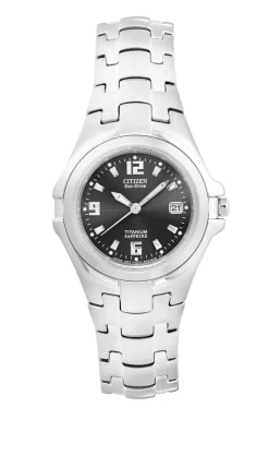 Damenuhr mit Super-Titanium-Bandgehäuse