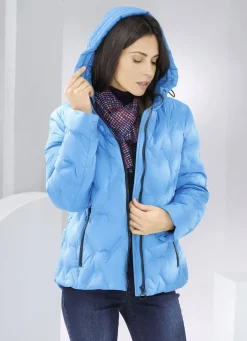 Daunenjacke mit geklebten Kammern