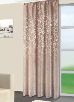 Dekoschal mit Umschlagsaum