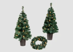 Die perfekte Dekorationsidee: LED-Deko-Set, 3-teilig