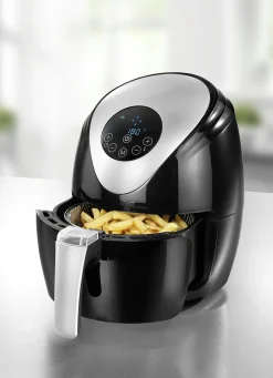 Digitale Heißluftfritteuse – spart Zeit und Energie!