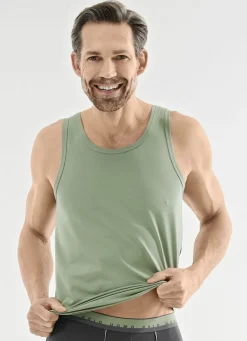 Dreierpack Achselshirts aus Feinjersey