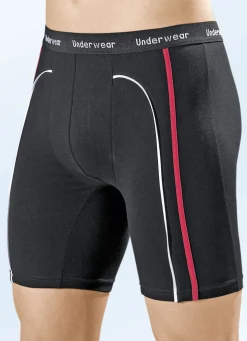 Dreierpack Longpants aus Feinjersey