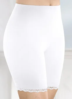 Dreierpack Longpants mit Elastikspitze