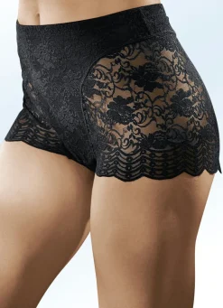 Dreierpack Pants aus Elastikspitze