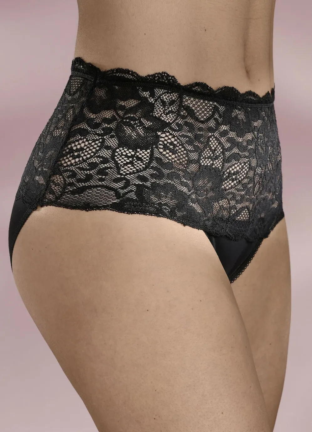 Dreierpack Slips mit Elastikspitze