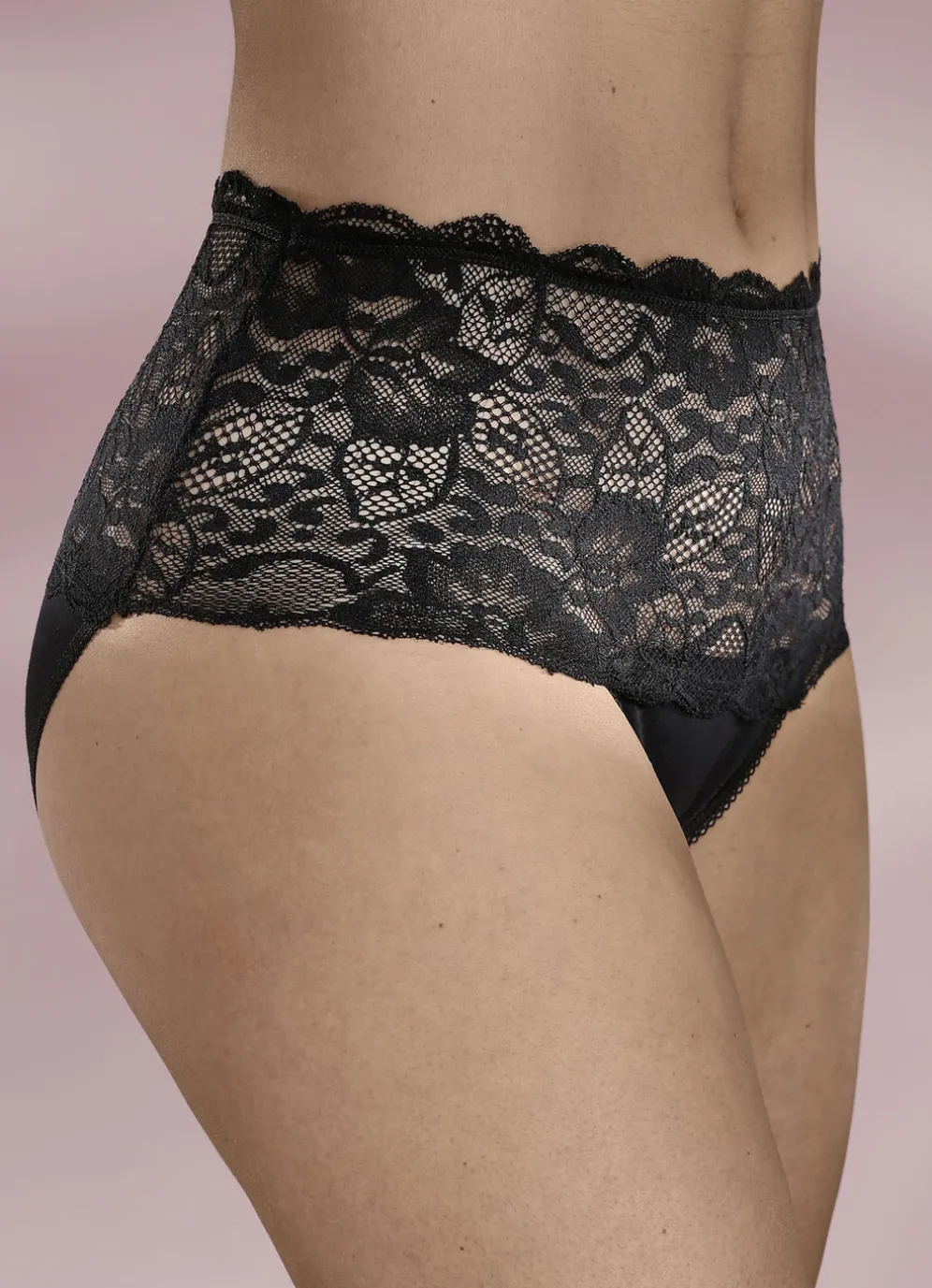 Dreierpack Slips mit Elastikspitze