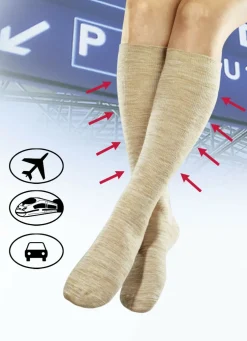 Dreierpack Stützkniestrümpfe